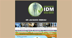 Desktop Screenshot of dr-jacques-imbeau.com