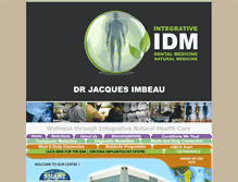 Tablet Screenshot of dr-jacques-imbeau.com